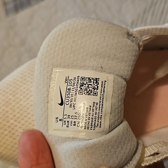 Nike White Renew Running Sneaker - Picture 2 of 4